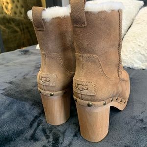 UGG boots with heel
